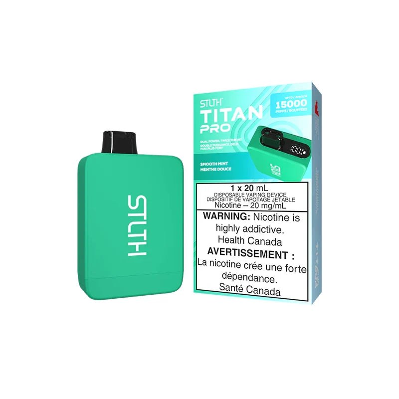 STLTH TITAN PRO | 15K Puff Dual Mesh