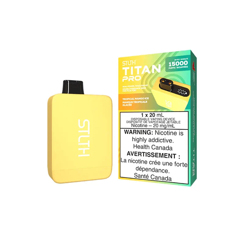 STLTH TITAN PRO | 15K Puff Dual Mesh
