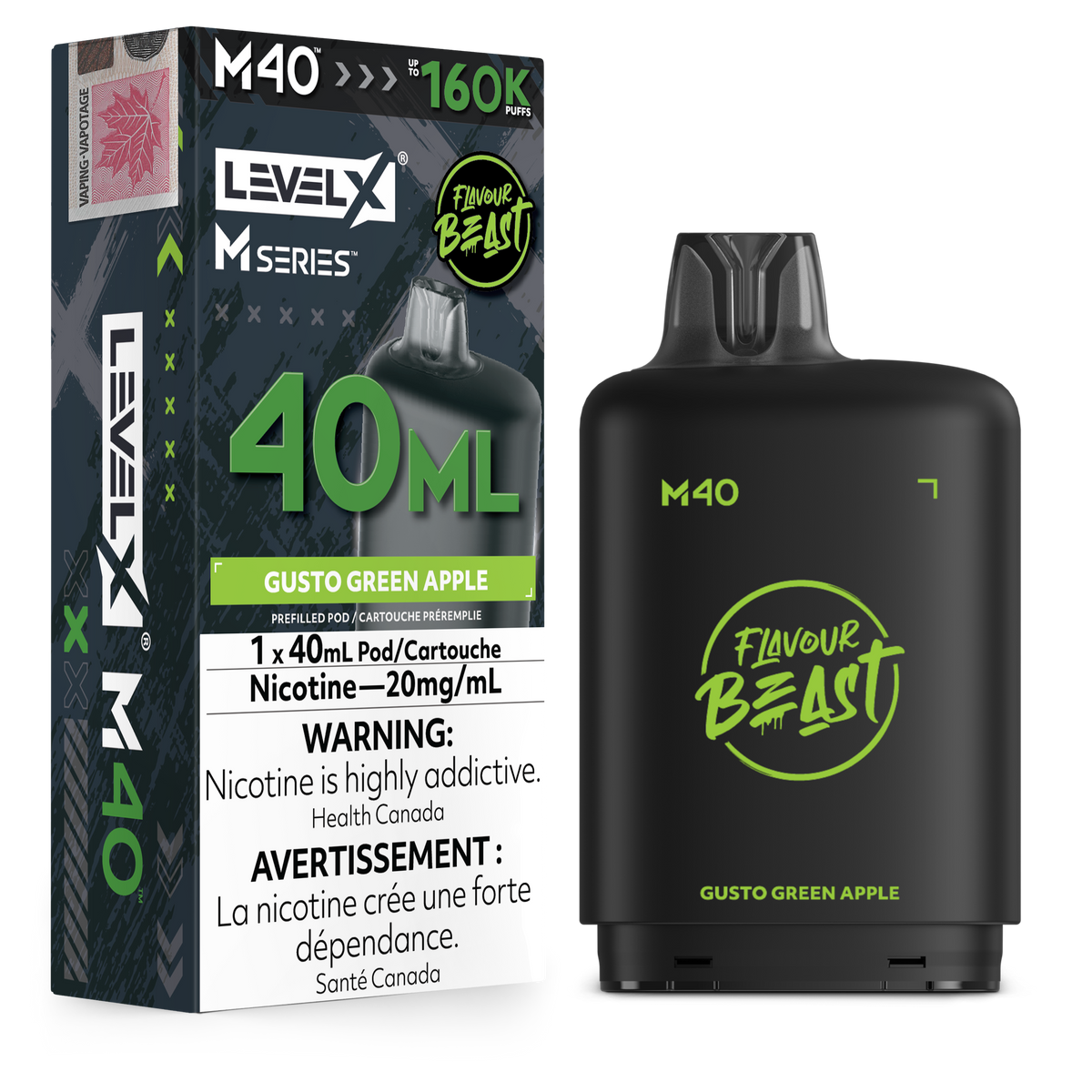 Level X M40 160K PODS