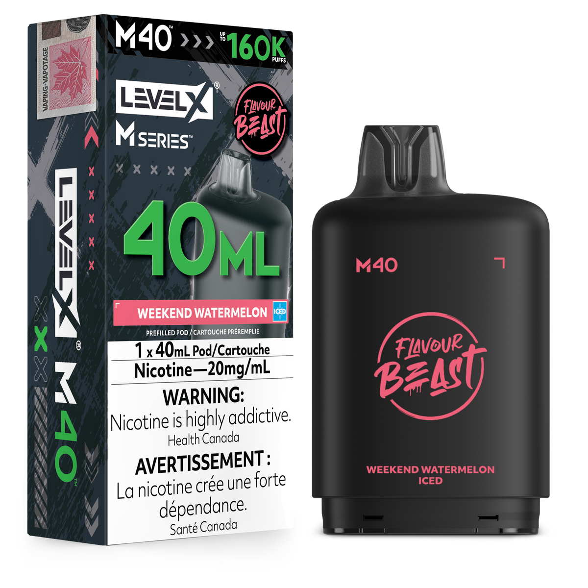 Level X M40 160K PODS